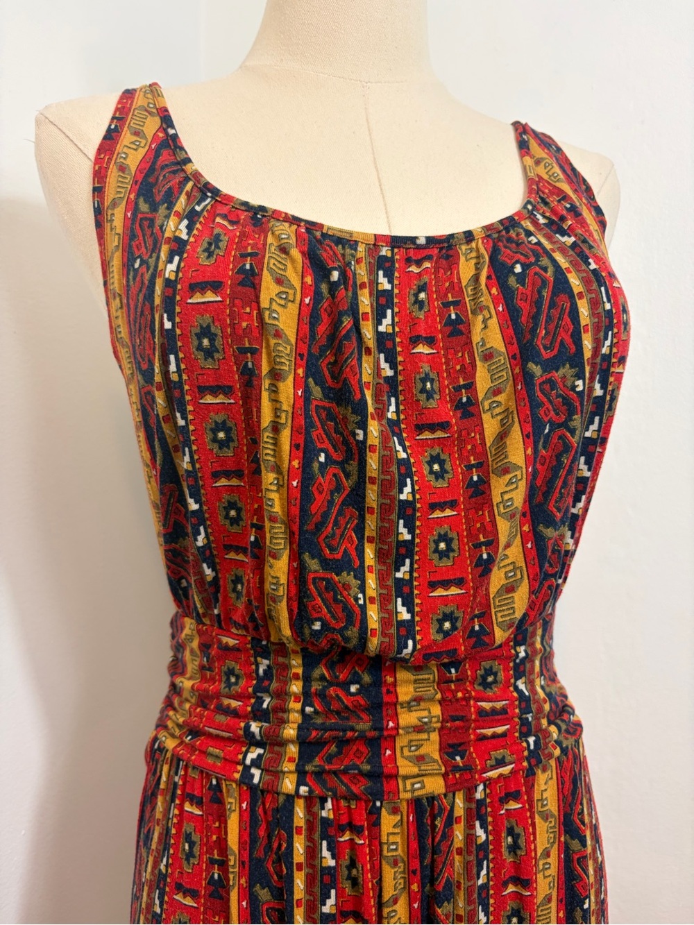 Lucky Brand Summer Nights Jordana Boho Western Tribal Dress SEE DESCRIPTION - Picture 2 of 15